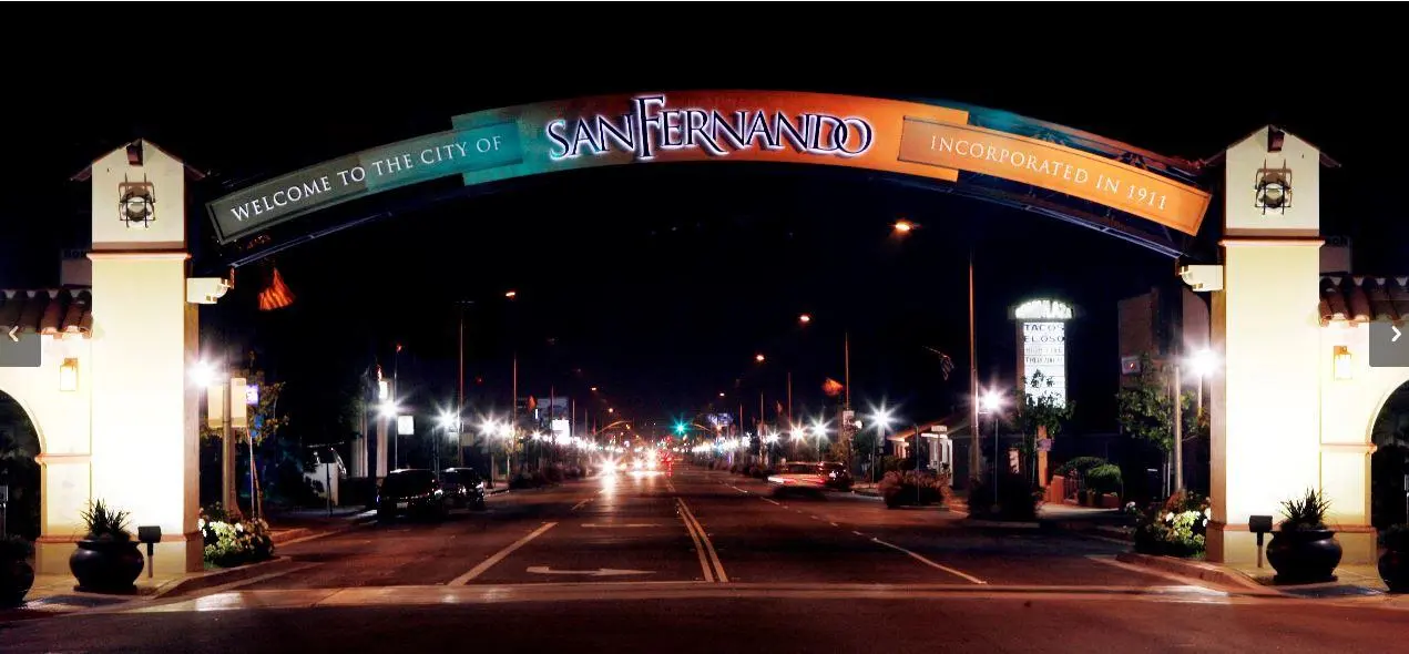 San Fernando city USA