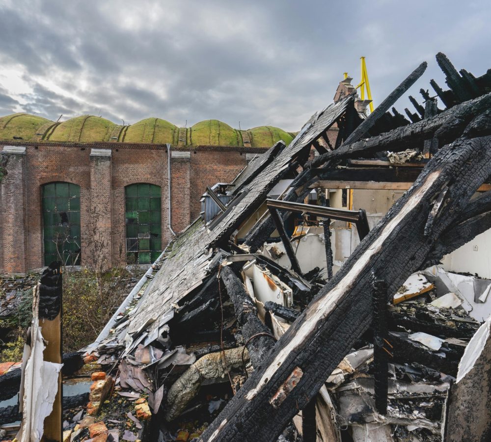 fire damage restoration